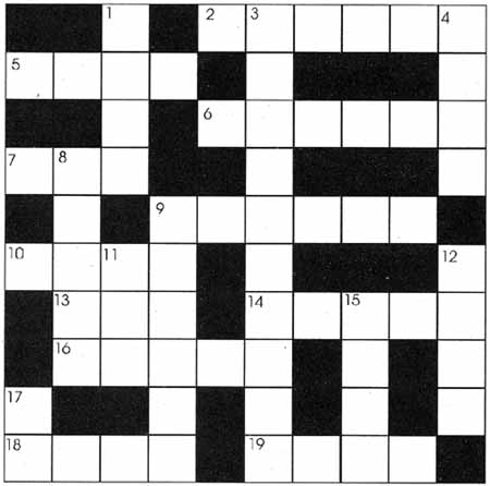 intermediate english crossword