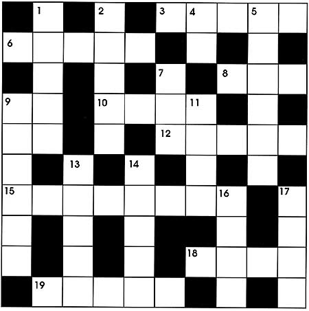 intermediate english crossword