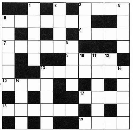 intermediate english crossword