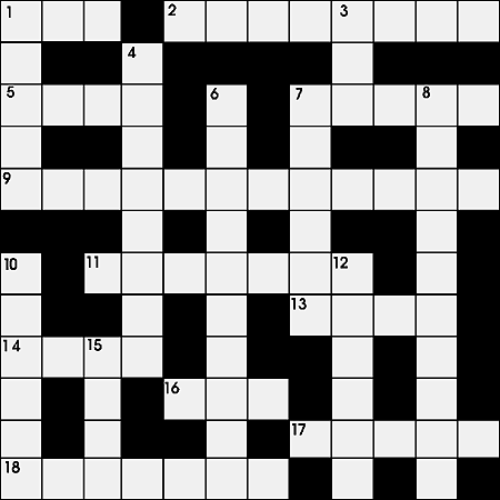 shopping crossword